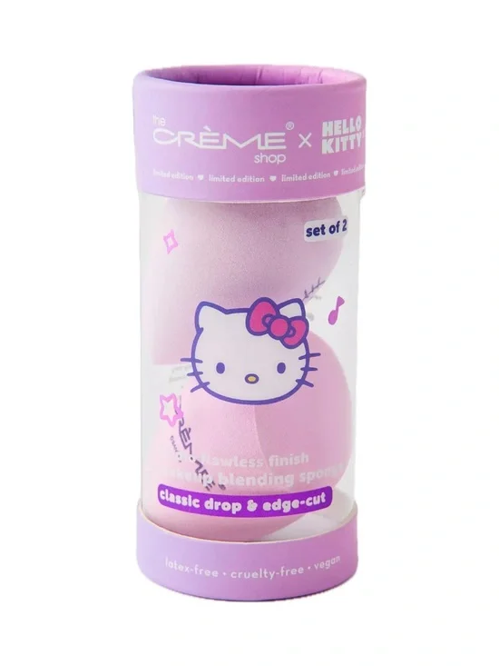 NIB The Crème Shop x Hello Kitty Makeup Blending Sponge Set