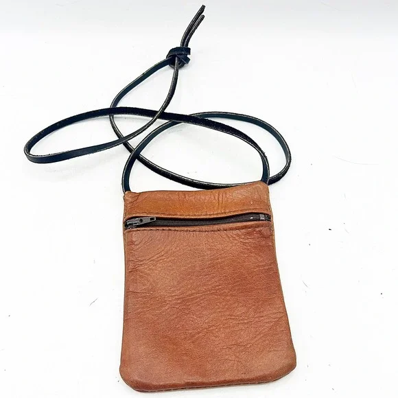 Leather Artisan Small Crossbody Leather Bag Handmade