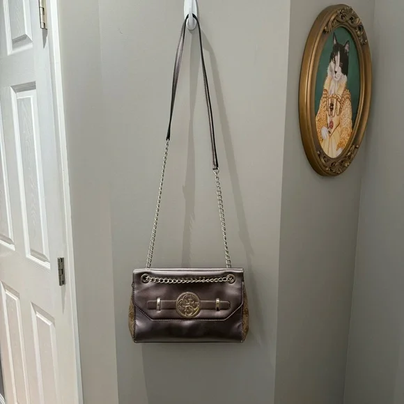 Guess Bronze Crossbody Bag