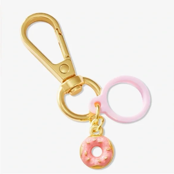Tarte Maracuja Juicy Loop Kindness Cafe Pink Donut charm Clip