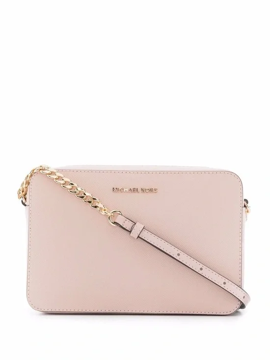 Michael Kors Jet Set Large Saffiano Leather Crossbody Bag