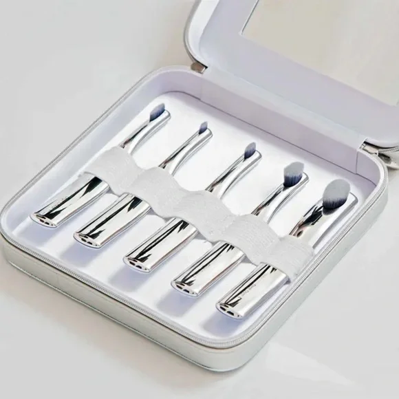 Artis Cosmetic Luxury Makeup Artist 5-Brush Set w/ Travel Case