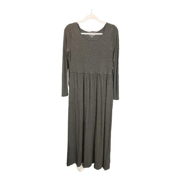 Soft Surroundings Long Sleeve Modest Maxi Dress Size Small‎ CA1