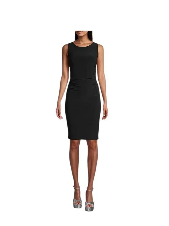 Norma Kamali Dress Black Size XL NWT Minimalist Capsule Career Wedding Party