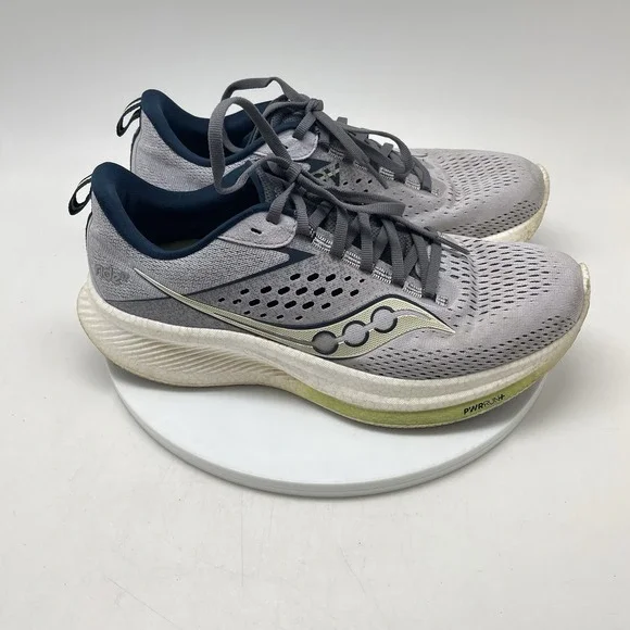 Saucony Sneakers Womens 10 Ride 17 S10924-110 Purple Running Athletic Shoes