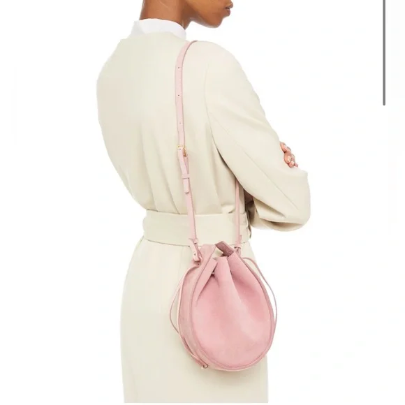 THE ROW Suede Bucket Bag