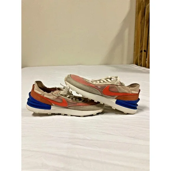 Nike Waffle One Running Shoes Women's Lace-Up Low Top Athletic Sneakers - 8.5