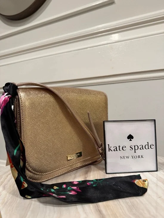Kate Spade Laurel Way Rose Gold Crossbody