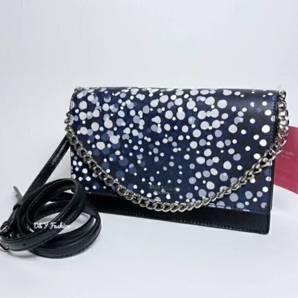 New Kate Spade Cameron SOIREE Dot Crossbody Bag