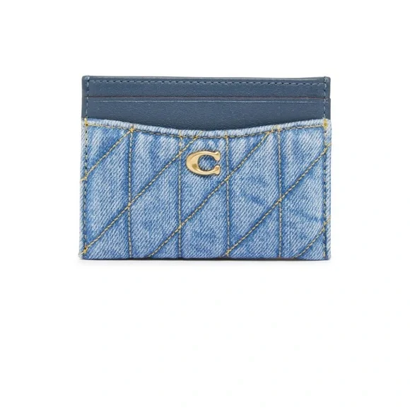Coach Essential Card Case With Quilting