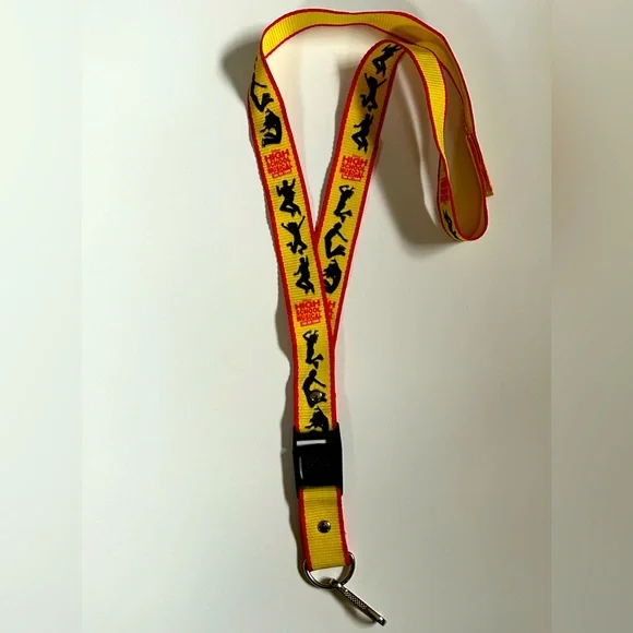Disney’s High School Musical The Ice Tour Lanyard With Detachable Key Ring(NWOT)
