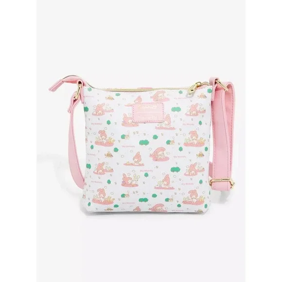 Loungefly Sanrio My Melody Allover Print Crossbody Bag Exclusive
