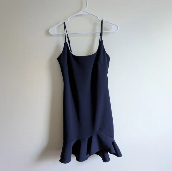 Showpo Navy Mini Dress