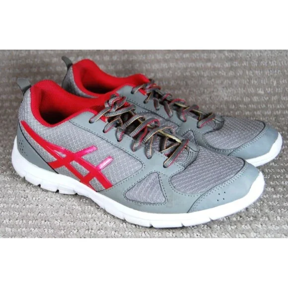 Women's Asics Gel Muse Fit Cross Training Shoes S454N Gray Size 8.5