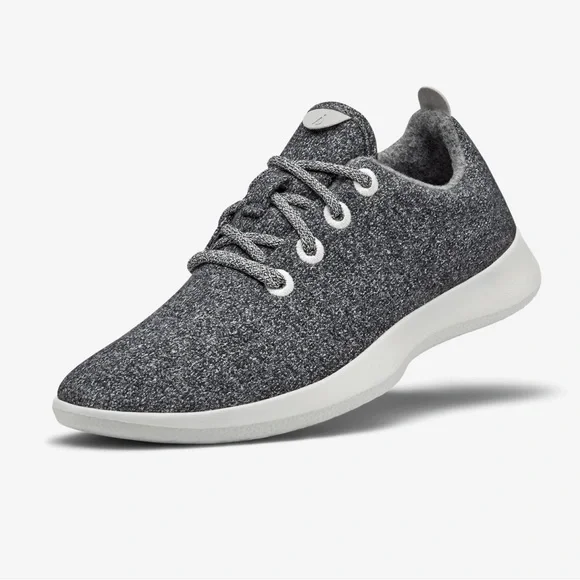 Allbirds Wool Runners‎ Natural Grey Lace Up Sneakers