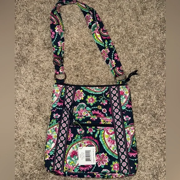 Floral Patterned Crossbody Bag