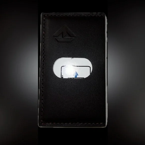 🍄 NWT Phone Card Wallet Pouch Stick On Back Of Phone Brown OneTres Slim Brown