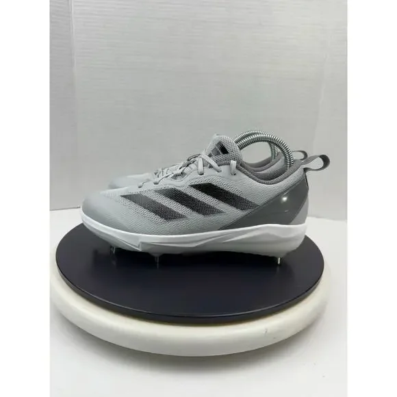Adidas Adizero Instinct Women's Size 7 Gray Metal Softball Cleats IF8512 Shoes