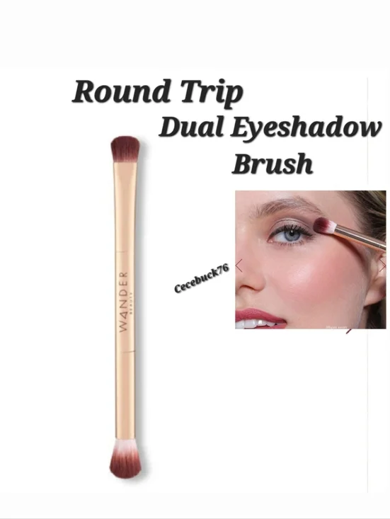 🌺Wander Beauty Round Trip Dual Eyeshadow Brush Makeup Brush