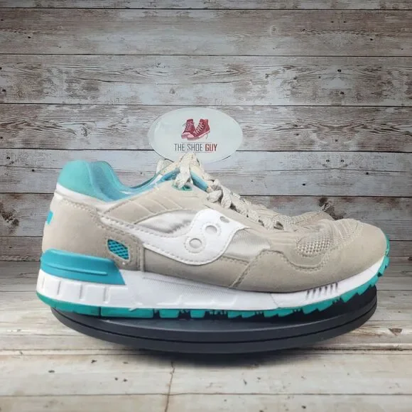 Saucony Shadow 5000 Women's Size 8.5 Light Tan Retro Athletic Shoes