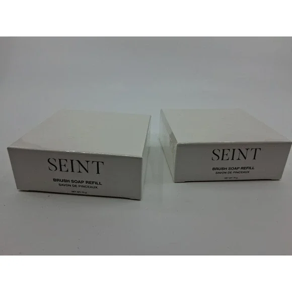 SEINT Brush Cleansing Soap Refill 70 g, 2 pack