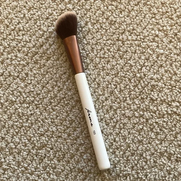 Firma 103 Angled Cheek Foundation Brush Slanted Blush Like New Makeup Tool