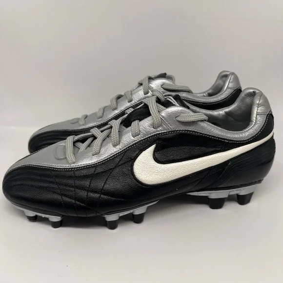 Vintage 2005 Nike Air Legend FG Soccer Cleats 311701-011 Women's 6.5 Men's 5 EUC