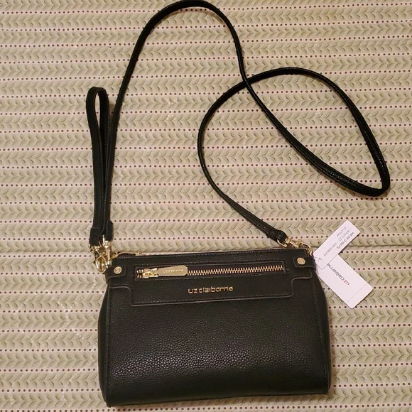 Liz Claiborne Black Crossbody‎ Bag