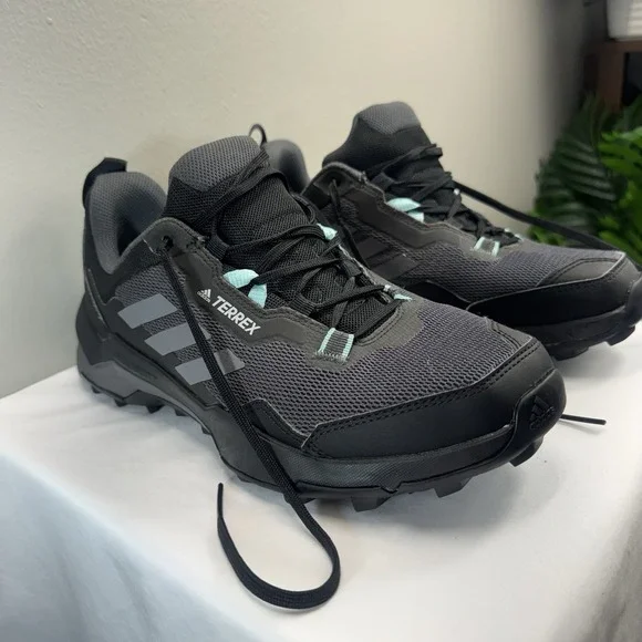 Size 9.5 - Adidas Terrex AX4 Primegreen Black Grey W