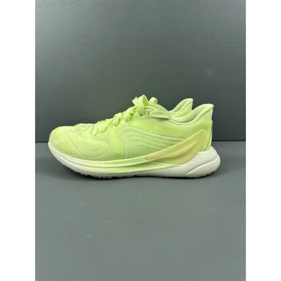 Lululemon Blissfeel Run 2 Womens Running Shoe Faded Zap Neon Green Size 5