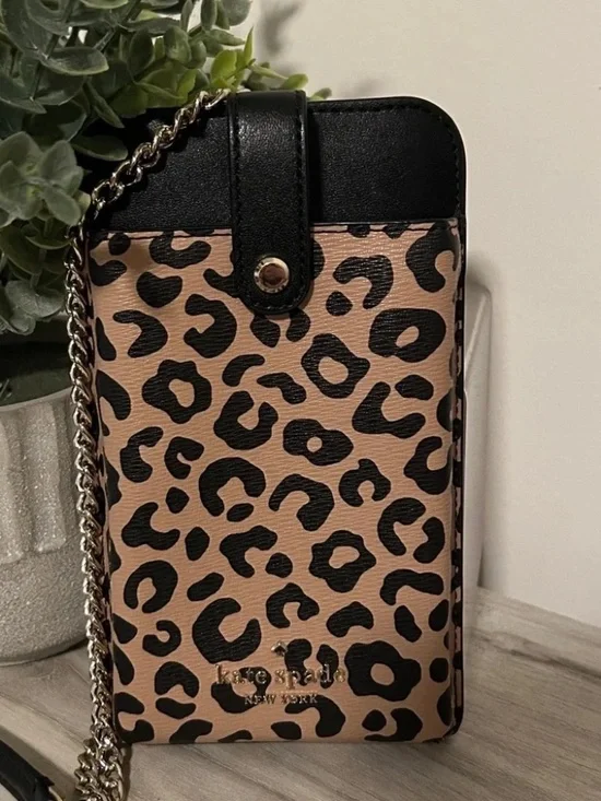 Kate Spade Leopard Print Crossbody Bag - NWOT