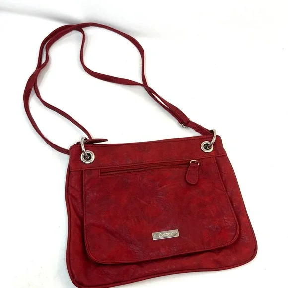 Koltov Crossbody Red Purse Handbag 10