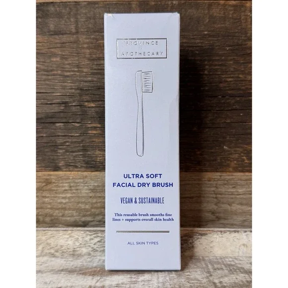 Province Apothecary Ultra Soft Facial Dry Brush Vegan & Sustainable - Sealed Box