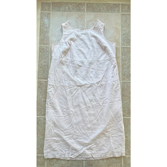Positive Attitude Linen blend‎ dress lined size 22 Petite Plus