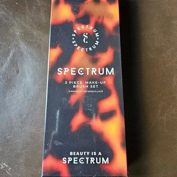 Spectrum 3 Piece‎ Make-Up Brush Set NIB