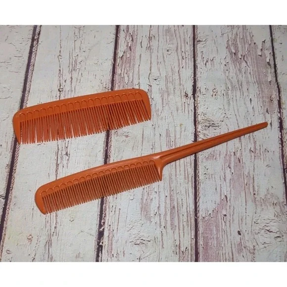 Tupperware Tupper Comb Orange 8
