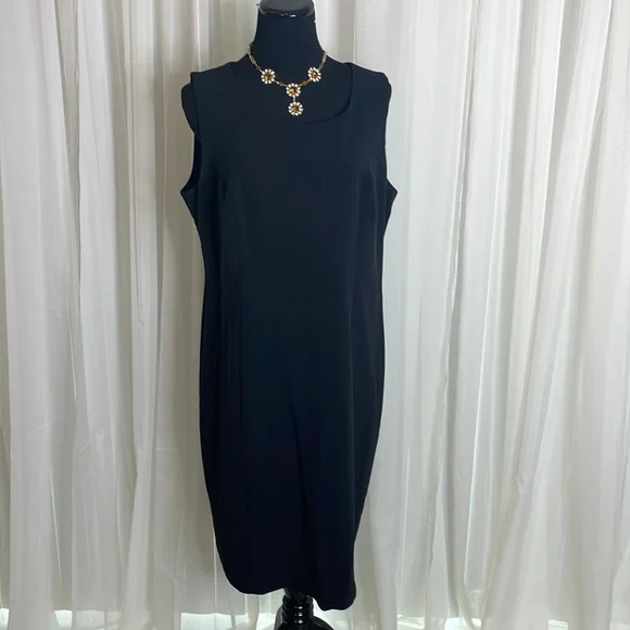 Little Black BRIGGS NEW YORK Sleeveless Dress, size 14