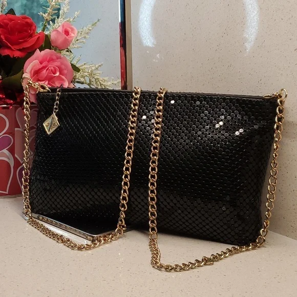 WHITING & DAVIS chainmail crossbody