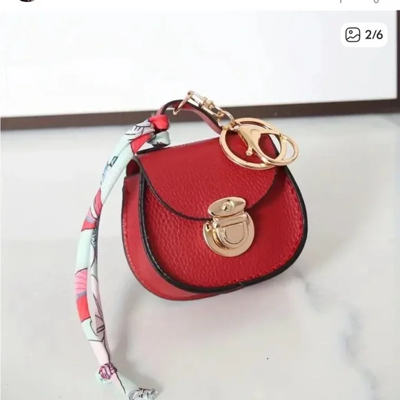 Elegant Mini Bag charm keychain