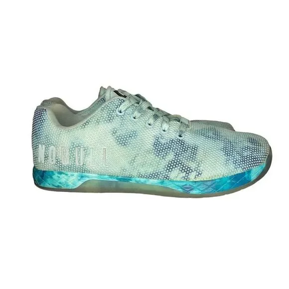 Nobull Superfabric Gun Trainer Shoes Sneakers Blue Camo Men’s Size 10.5 W 12