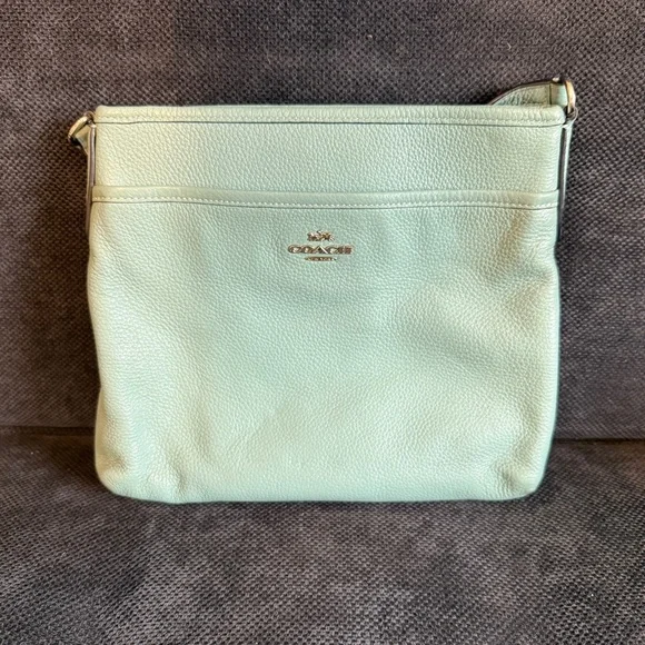 Coach Crossbody/Shoulder Bag with Pebbled Leather.