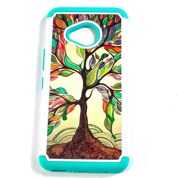 NEW HTC U11 Life Case Cover Heavy Duty Love Tree