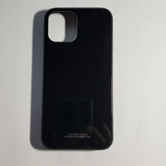 iPhone 12 Pro Max Cell Phone Case, 6.7 inches, Glossy Black color