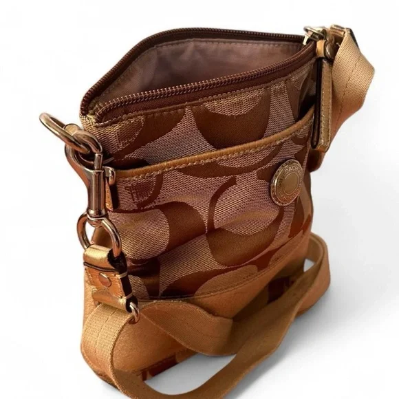 Y2K Coach Monogram Signature C Crossbody Bag