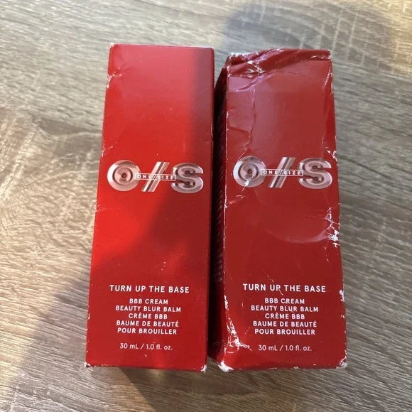LOT OF 2 One Size O/S Turn Up The Base BBB Cream Blur Balm Fair 1 N Neutral