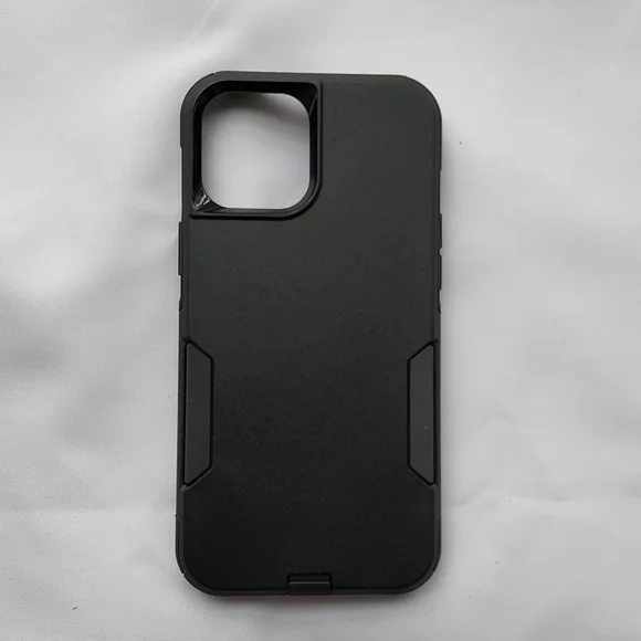 iPhone 12 Pro Max Cell Phone Case, 6.7 inches, Black color
