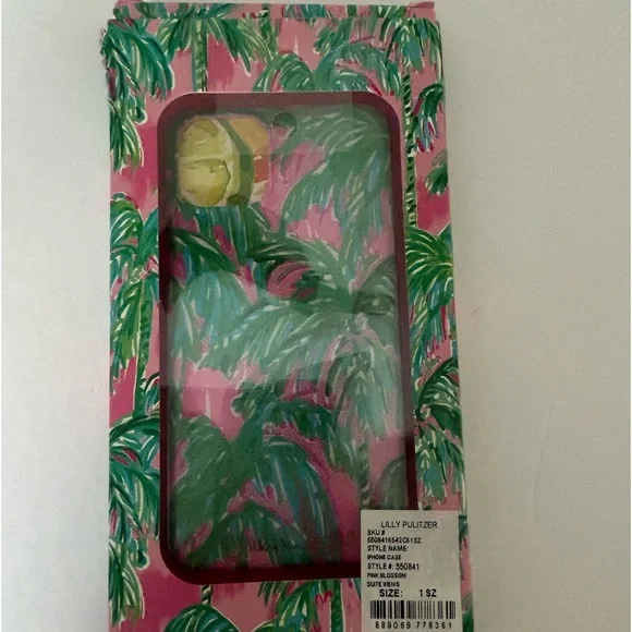 Lilly Pulitzer Suite‎ Views iPhone 11 Pro Protective Phone Case Pink Blossom