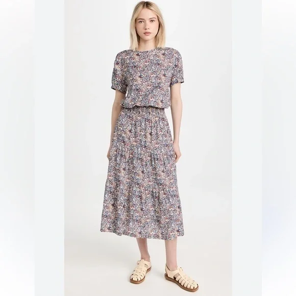 Nation LTD Martine‎ Casual Peasant Dress Blossom
