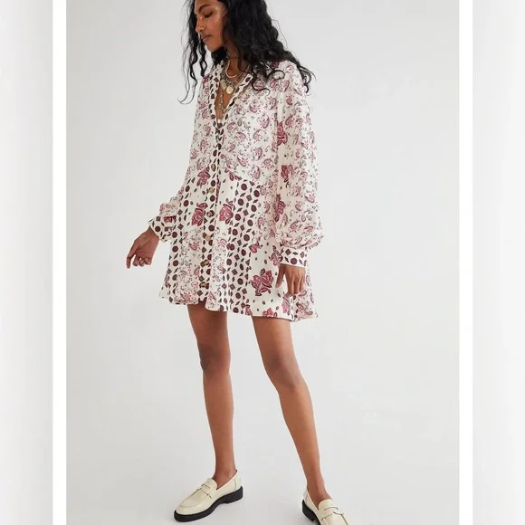 Free People Sylvie Mini Dress – Size Small