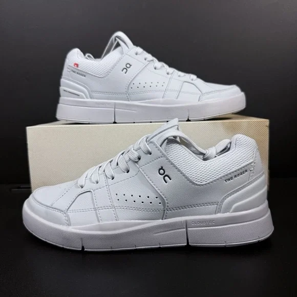 On Cloud The Roger Clubhouse Womens Size 7.5 Court Tennis Shoes Heather Gray